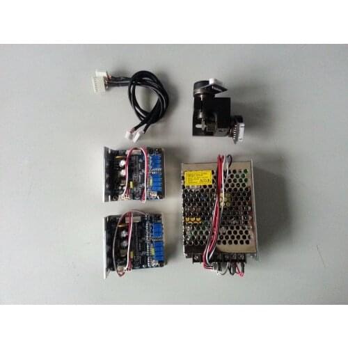 3D printer 30K Laser Galvo Mirror w/Power supply/DMX program board/IC/Animation laser light