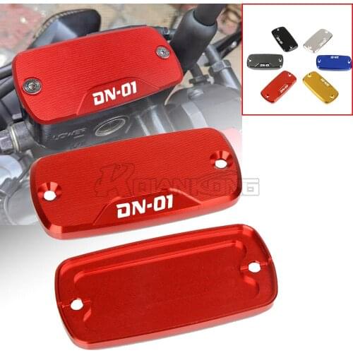 Motorcycle Aluminum Front Brake Fluid Reservoir Cap Cover Protection For Honda DN-01 2009-2014 DN01 2009-2014 2013 2012 2011 10