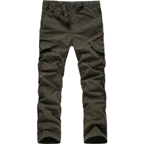 Men Winter Fleece Thicken Thermal Cotton Overalls Cargo Pants Male Outdoor Riding Fishing Climbing Warm Tactical Long Trousers