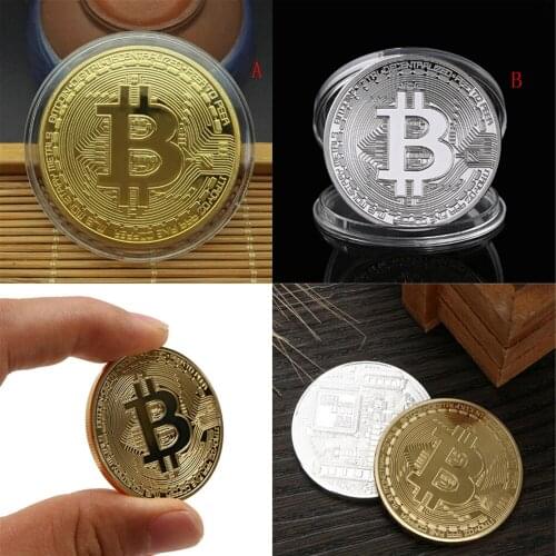 Very exquisite Bitcoin collection Halloween party Cosplay props BTC coin pirate treasure props