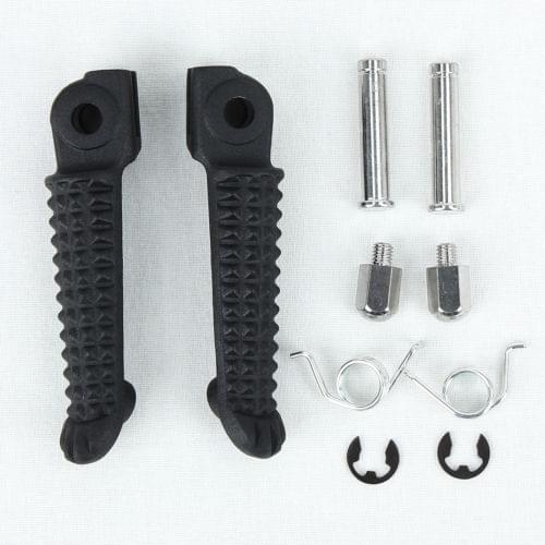 Motorcycle Foot Pegs Front Footrests For Yamaha YZFR1 1998-2011 YZFR6 1999-2012 YZFR6S 2003-2008 YZF R1 R6 R6S YZF-R1 YZF-R6