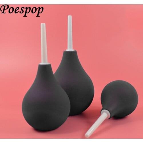 POSEPOP Health Colon Cleansing Bottle Ball Colonic Irrigation Cleansing Easy Unisex Anal Douche Enema Colon System Cleaning