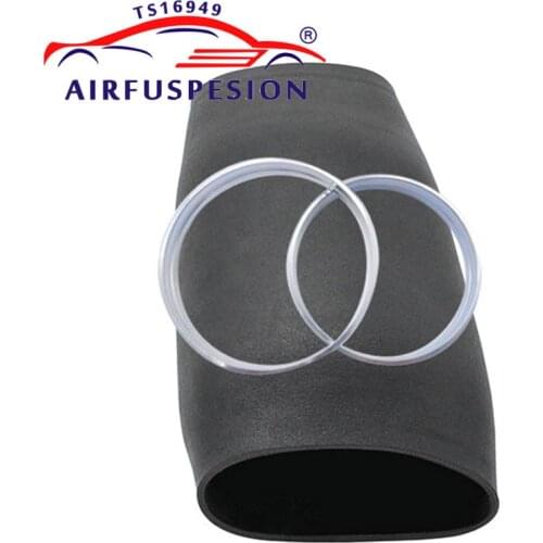 For BMW X5 E70 X6 E71 E72 Rear Air Spring Rubber Sleeve Bladder With Rings 37126790078 37126790079 37126790080 37126790081