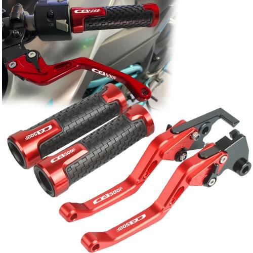 Motorcycle Clutch Brake Lever Aluminum Adjustable Brake Handle Clutch Lever FOR HONDA CB500F CB 500F 2013 2014 2015 2016-2018