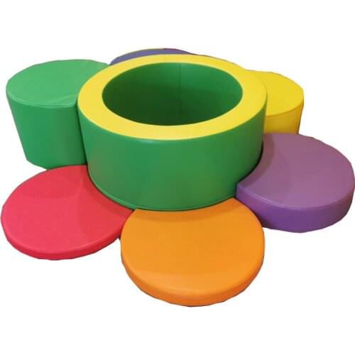 YLWCNN Customized Ocean Balls Pool Play Fence & Accessories Play Toys Soft Playground Park Small PU & Foam Pit With SlideS159