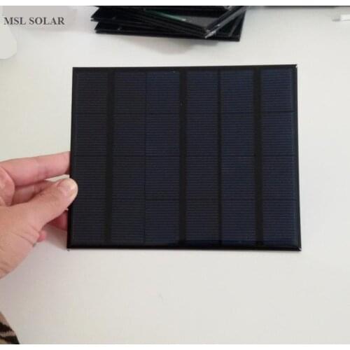 10pcs x 6V 3.5W Solar Panel Portable Mini Sun power Module Panel For DIY Solar Lamp Battery Toys Phone Charger Solar Cells