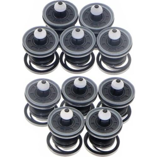 10X Car Interior Door Trim Panel Fastener Clips Retainer Clip For Passat B7 Golf 6 Mk6 Polo Seat leon A4 B8 A5 A6 A8 Q3 Q5 Q7 TT