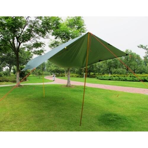2 Pcs Outdoor Camping Travel Tent Awning Pole Kit Aluminum Alloy Support Rod Stick Outdoor Tent Accessories 19mm 2m