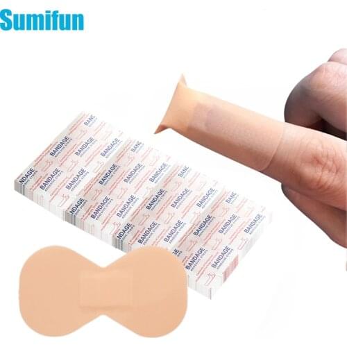 20pcs First Aid Bandage Band Aid Wound Dressing Sterile Hemostasis Stickers Emergency Kit Waterproof Adhesive Finger Plaster