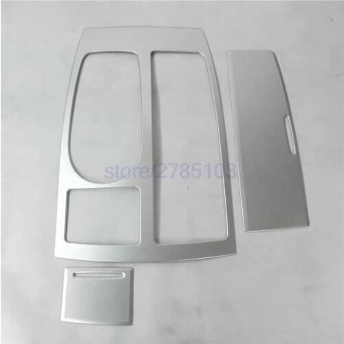 For Nissan Armada Patrol Royale Nismo Y62 2016 2017 2018 ABS plastic stick gear base pedestal trim car auto wagan cover styling