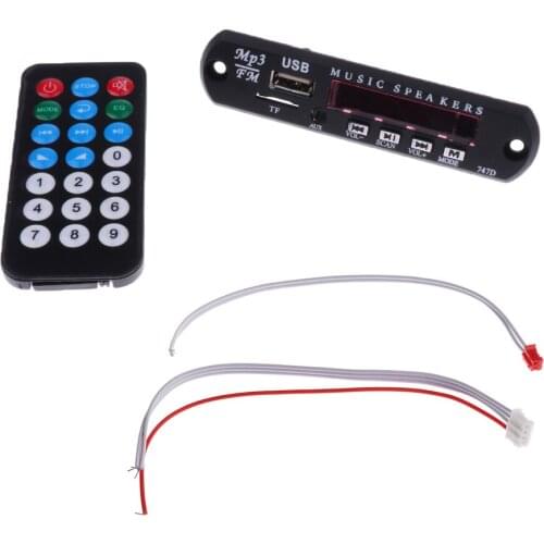 Wireless MP3 WMA Decoder Board Audio Module USB SD TF MMC for Car