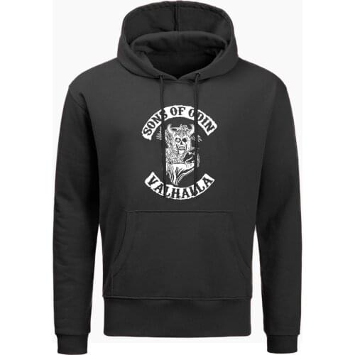 Tv Show Sons Of Odin Valhalla Vikings Hoodie Mens Cool Print Hoodies Winter Autumn Fashion Casual Sportswear Harajuku Streetwear