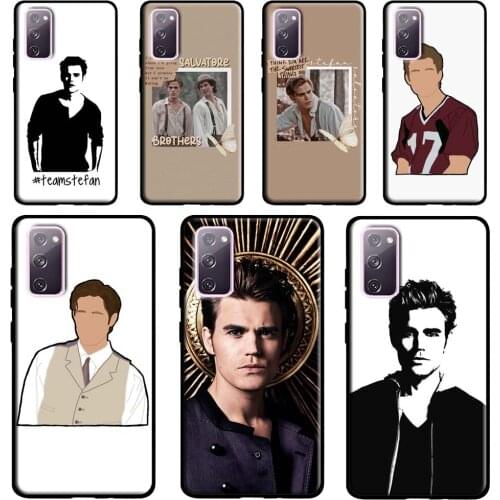 Stefan Salvatore The Vampire Diaries Case For Samsung Galaxy S21 Ultra S20 FE S8 S9 S10 Plus Note 20 Ultra Note 10 Plus Cover