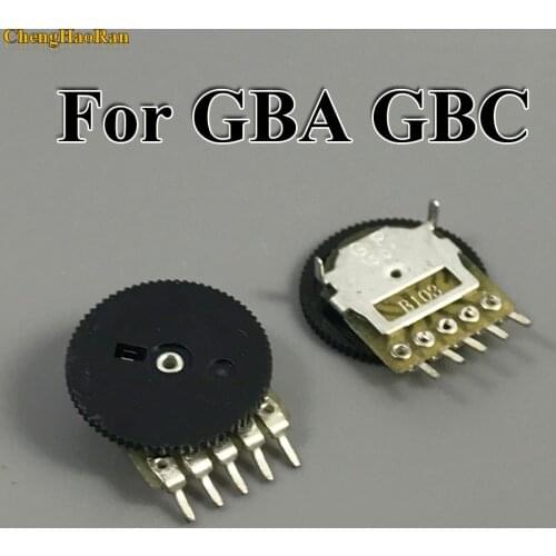 ChengHaoRan 2pcs Replacement For GB Classic Volume Switch for Game boy for GBA GBC Motherboard Potentiometer