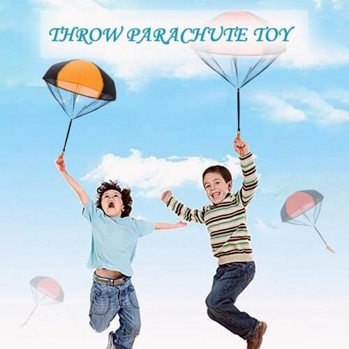 Childrens Educational Hand Throwing Soldier Parachute toy 2021 New Fidget Toys Outdoor Games Sports Toys For Kids Antistress