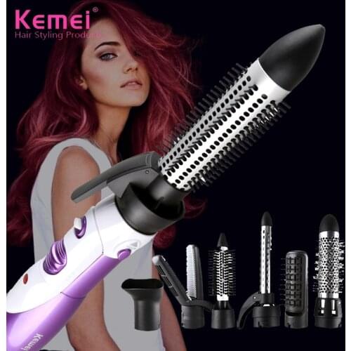 Electric Hair Dryer Blow Dryer Hair Curling Iron Rotating Brush Hairdryer Hairstyling Tools Professional 7 In 1 hot-air brush 40