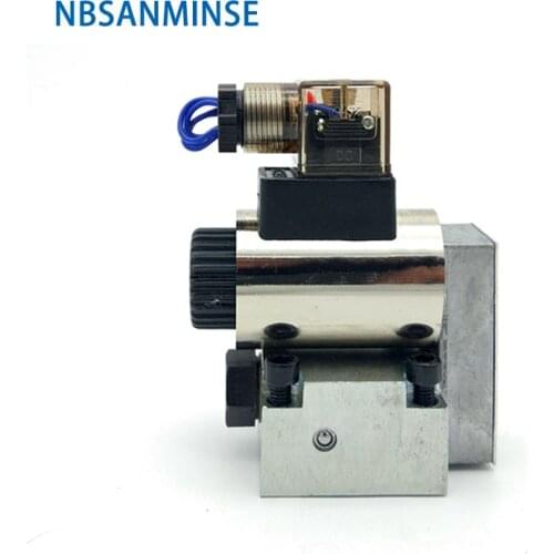 23QDF Electromagnetic Solenoid Valve Two Position Three Way NO NC High Pressure 31.5Mpa Hydraulic Valve NBSANMINSE