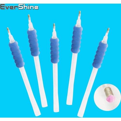 EverShine 5D DIY Diamond Painting Full Square Round Paste Pen Diamond Embroidery Accessories Non-slip Tools Diamond Mosaic Kit