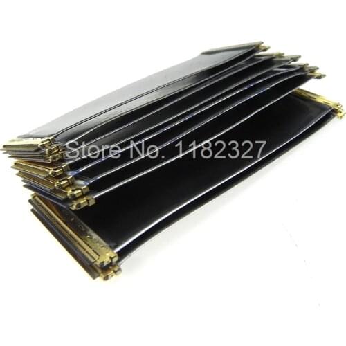5pcs/lot Flexible FFC Cable for LCD diaplay two end with I-PEX 20453-040T connector Electromagnet film shield 70mm length