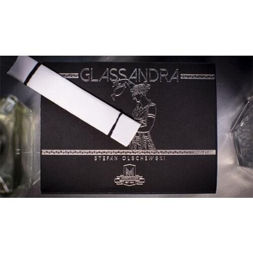 Glassandra (Gimmick and Online Instructions) By Stefan Olschewski Close Up Magic Tricks Prediction Shows Illusions Mentalism