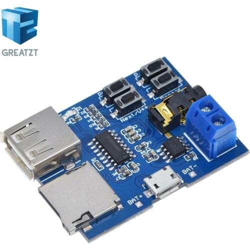 GREATZT TF card U disk MP3 Format decoder board module amplifier decoding audio Player