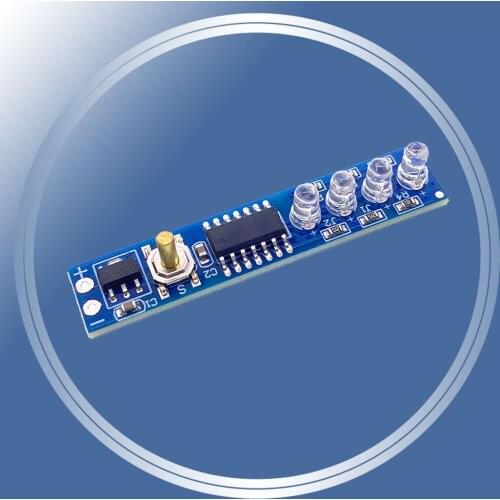 1S/2S/3S/4S 3.7V Lithium Battery Capacity Indicator LED Display Board Power Level For 18650 Lithium Li-ion lipo Battery