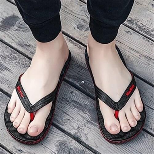 Massage Flip-Flops Summer Man Slippers Beach Comfortable Men Casual Shoes Fashion Male Clip Toe Sandals Hot Sell Footwear 2021