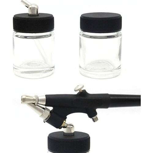 Spray Gun 0.8mm-Nozzle Professional Pneumatic Airbrush Set for DIY Model Making Art Painting Set For Manicure Craft Cake Brush