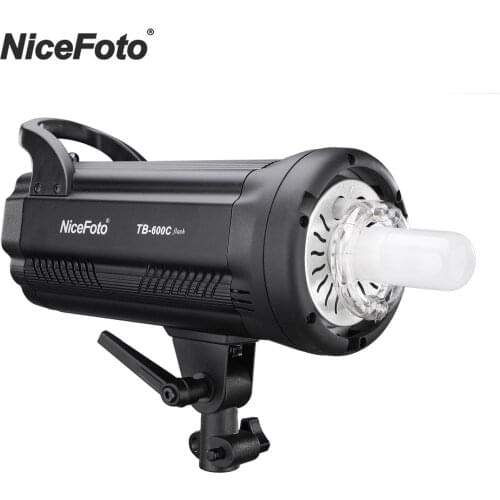 NiceFoto TB-600C Professional 600W Studio Flash Light 5500K Strobe Lighting Lamp Fast Recycle Time Bowens Mount Photography