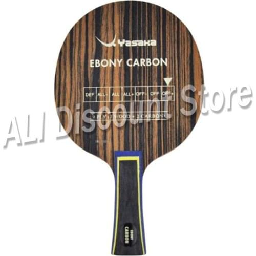 Original Yasaka Yec Ebony Carbon Table Tennis Racket Ping Pong Blade Bat