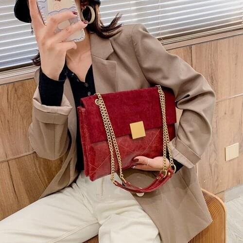 Luxury PU Leather Crossbody Bags For Women 2020 Autumn Winter Shoulder Handbags Branded Ladies Trend Travel Hand Bag 4 colour