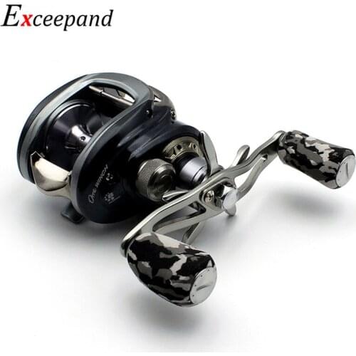 Exceepand 95mm Gunsmoke Baitcasting Fishing Reel Handle for Abu Garcia Daiwa Jigging Reel DIY Fish Accessories Lure Tool