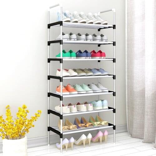 Multi-layer Shoe Rack Easy assemble Shoerack Portable Saving Space Home Furniture Stand Holder Shoe Shelf Organizer Shoe Cabinet