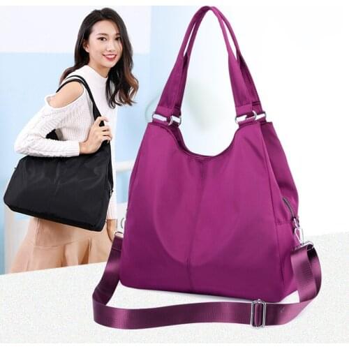 Womens bag new handbag shoulder crossbody bag casual nylon waterproof ladies Top-handle Mummy bag Female Bolsa wholesale