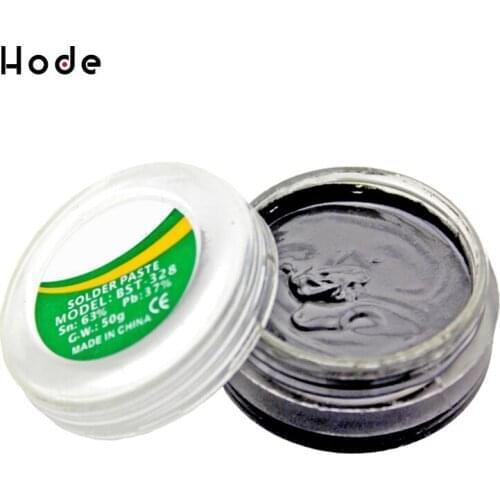 50g Lead Soldering Paste Solder Welding Grease Cream Repair Durability for Teaching Resources Solid Pure Flux флюс для пайки