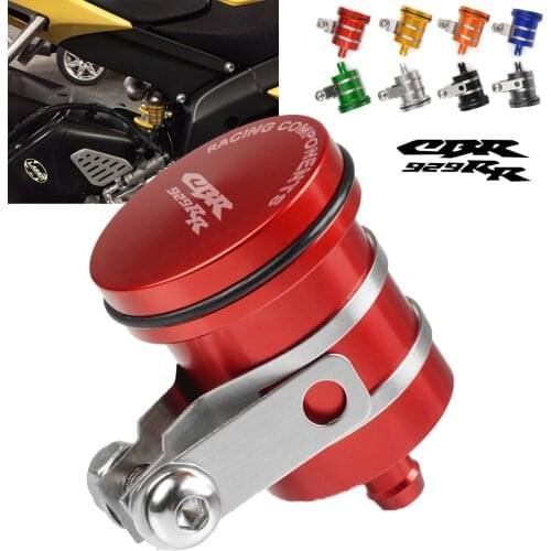 Universal CNC Motorcycle Brake Fluid Reservoir Clutch Tank Cylinder Master Oil Cup FOR HONDA CBR929RR CBR 929 RR 2000 2001