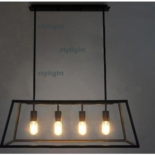 Traditional Lighting Vintage Pendant Lamp FILAMENT CHANDELIER Loft lights