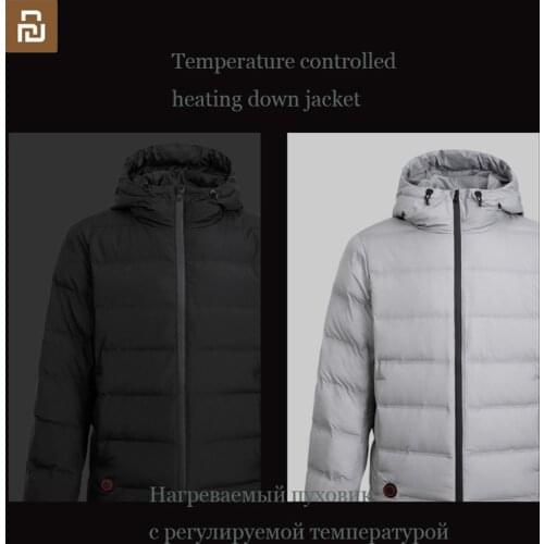 Youpin Cottonsmith Graphene temperature controlled heating down jacket Goose Plug-in sustainable heating In Stock