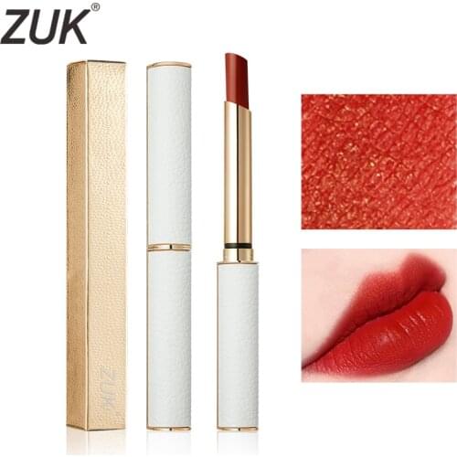ZUK Luxury Strips Lipstick Professional Makeup Full Portable Lipsticks for Lips Make Up Tint Lip Cortex Lip Sticks Matte