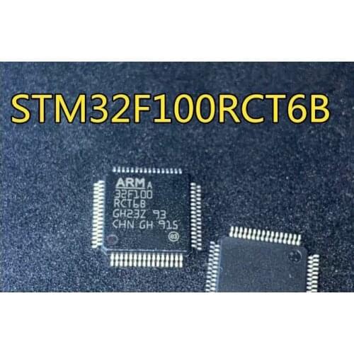 10PCS/ STM32F100RCT6B 32F100RCT6B STM32F100 QFP NEW