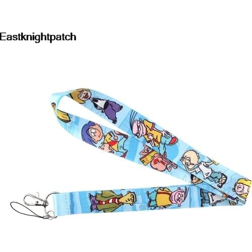 12pcs/lot Cartoon Multi-function mobile phone lanyard Key Card Straps Badge Holder DIY Rope webbing for kids gift E0937