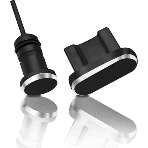 2PCS Micro Usb Phone Charging Port + 3.5mm Earphone Jack Micro Usb Anti Dust Plug For Xiaomi For Huawei free shipping