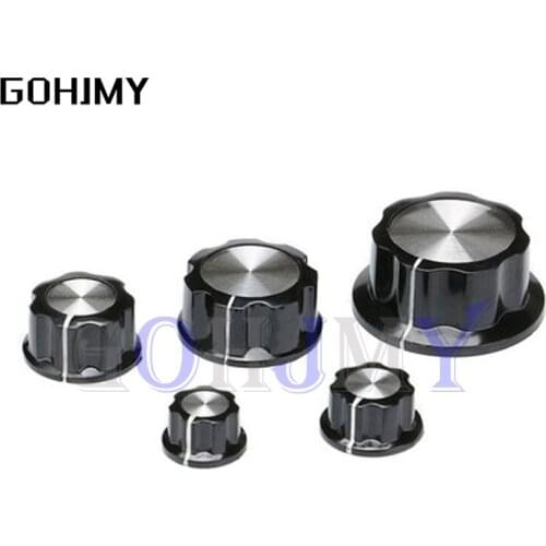 5Pcs MF-A01 MF-A02 MF-A03 MF-A04 MF-A05 Potentiometer Knob WH118/WX050 Rotary Switch Electronic 6mm