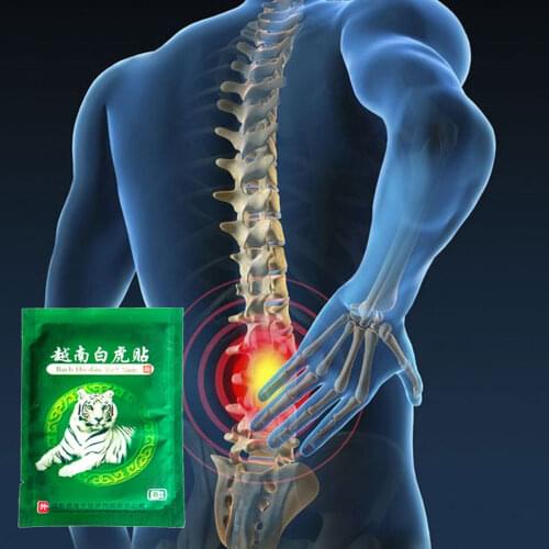 8Pcs/Bag Medical Herbal Pain Relief Patches Strong Penetration Vietnam White Tiger Analgesic Plaster Wholesale