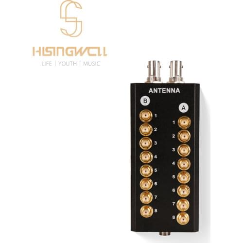 YUEPU RU-S8 Antenna Distributor System Wireless Microphone Signal Amplifier 8-Channels Recording