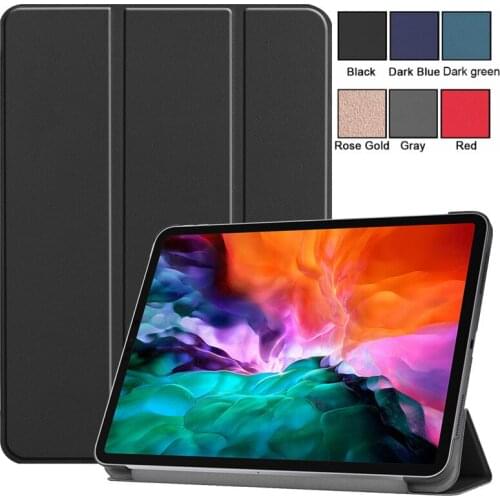 Case for iPad Pro 12 9 Case 2021 PU Leather Ultra Slim Cover Funda for iPad Pro 11 12.9 Case 2021 2020 2018 5th 4th Gen Cover