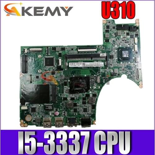 For Lenovo U310 LZ7T MB W8P I5-3337 W/CPU Laptop Motherboard FRU 90002335 90002339
