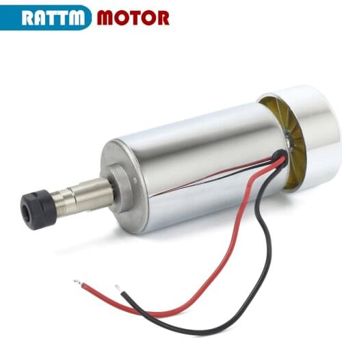300W Air cooled spindle motor 12-48V with ER11 collect with 52mm Mount bracket fixture Clamp For CNC Engraving Machine