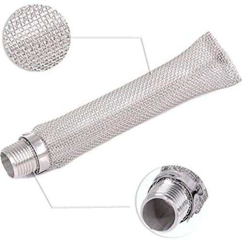 Stainless Steel Beer Filter Brewing Kettle Bazooka Screen Reusable Multifunction Mesh Strainer Wine Thread Tun Home Tools