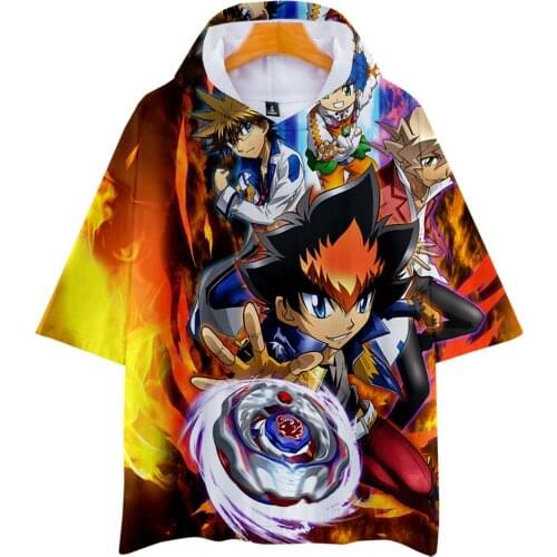 Beyblade Burst Evolution T Shirt Boys/Girls Fashion 3d Hoodie T-shirt Harajuku Streetwear Tshirt Tops Tee Kids Clothes
